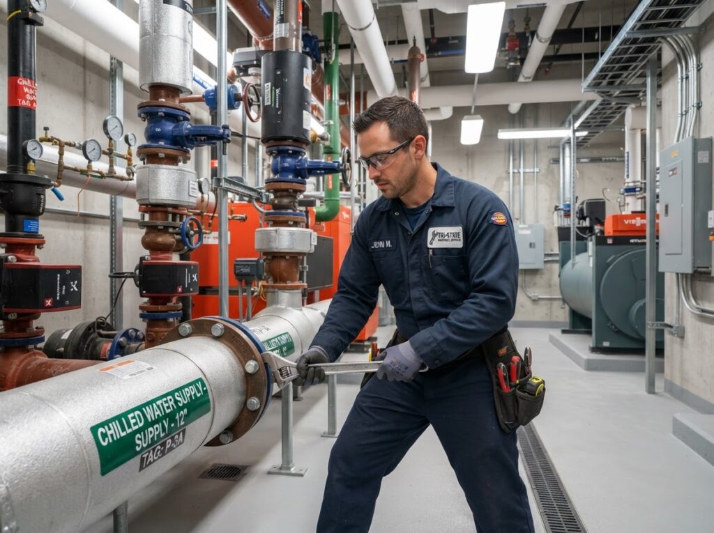 Commercial plumbing equipment